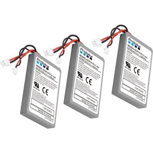 3PCS spare battery pack replacement for Sony PS4 Pro Slim Bluetooth Dual Vibration Controller 2nd Generation CUH-ZCT2 or CUH-ZCT