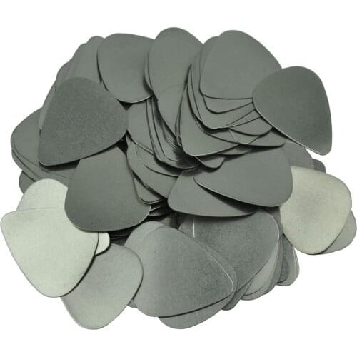 Lots of 500 pcs New 0.3mm Stainless Steel guitar picks No Printing