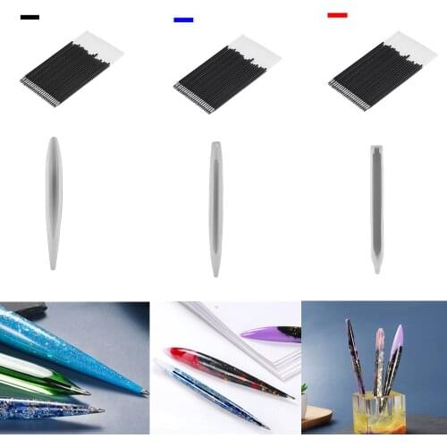 Ballpoint Pen Holder Silicone Molds Resin Decorative Craft DIY Pen Mold Epoxy Resin Mould for Handicraft Jewelry Making Supplies