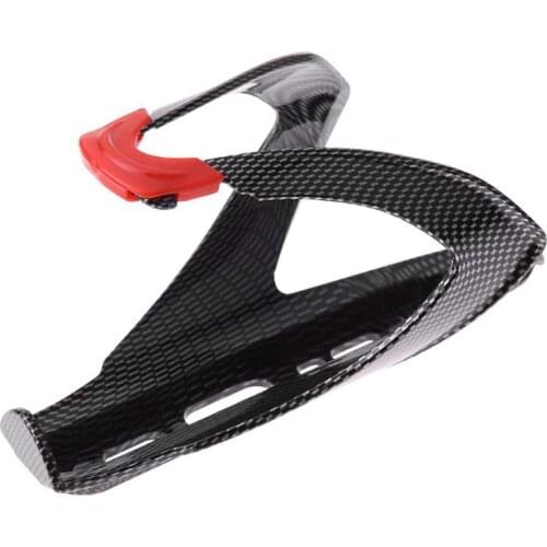 Road Bicycle Bike V Shape Water Bottle Holder Carbon Fiber Bottle Rack Cage