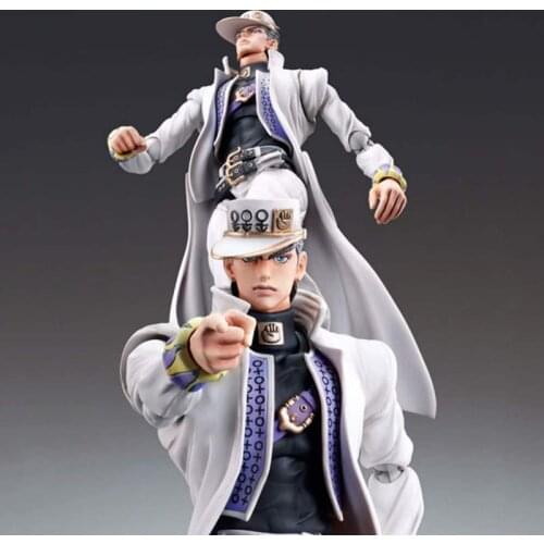 10cm JOJOs Bizarre Adventure figure Kujo Jotaro Dio Brando Stardust Crusaders Action Figures Toys Doll Christmas Gift free ship