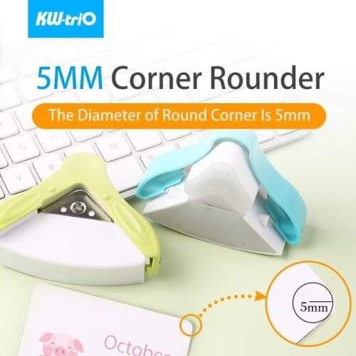 Mini Corner Rounder Cutter 5mm Round Corner Portable Trimmer Cutter Durable Round Corner Punch Card Photo Paper Trimmer Puncher