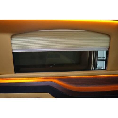 MPV electrical curtain RVCustomized van sunblind and electrical folding window curtain for campervan and motor home