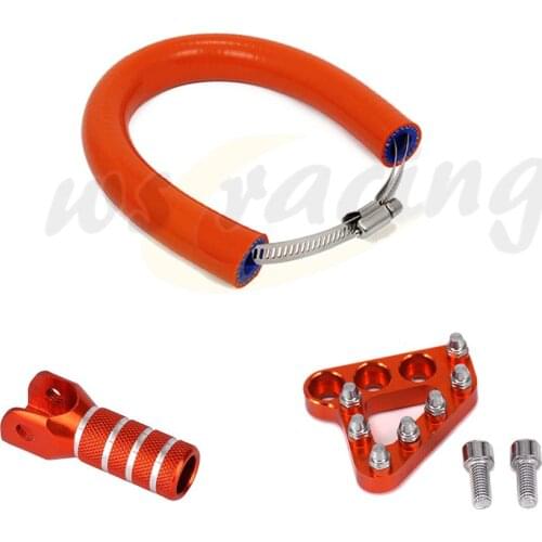 Shift Tip Step Plate Heat Shields For KTM DUKE SMC SUPERMOTOR ENDURO ADVENTURE 690 950 990