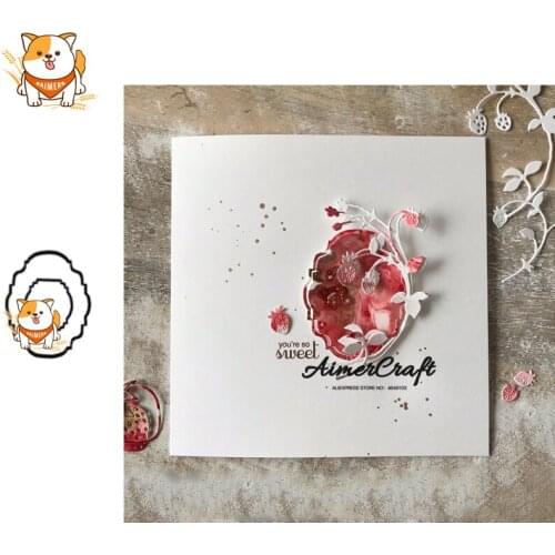 2PCS Irregular Frame Metal Cutting Dies Scrapbooking Stencil For DIY Paper Card Decorative Embossing Die Cut Craft Dies New 2019