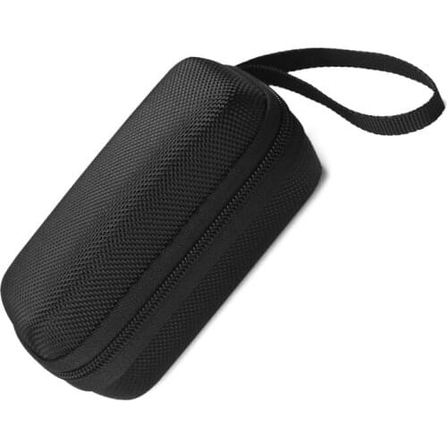 Portable Nylon Protective Bag Case for SoundPEATS truefree Wireless Earphone Hard Protective Bag Case Black