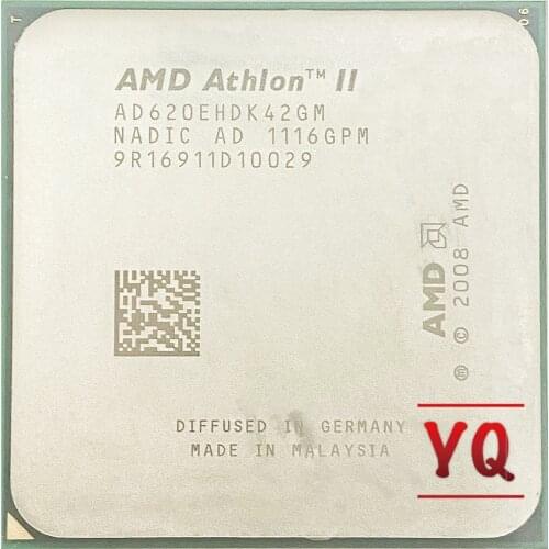 AMD Athlon II X4 620e 2.6 GHz 45W Quad-Core CPU Processor AD620EHDK42GM Socket AM3