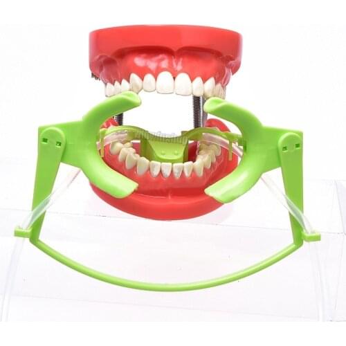 1PC Dental retractor with sub saliva Dental dentistry equipment Tooth Intraoral Lip Cheek Retractor Mouth Opener Cheek Expand