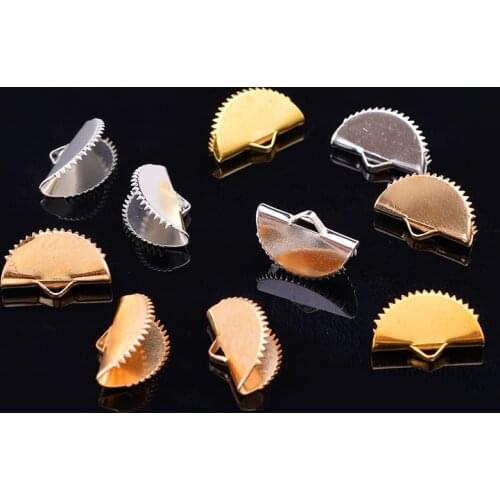 20p Fan shape Gold silver tassel Earrings Connector charms pendant for Diy Necklace earrings jewelry making accessories supplies