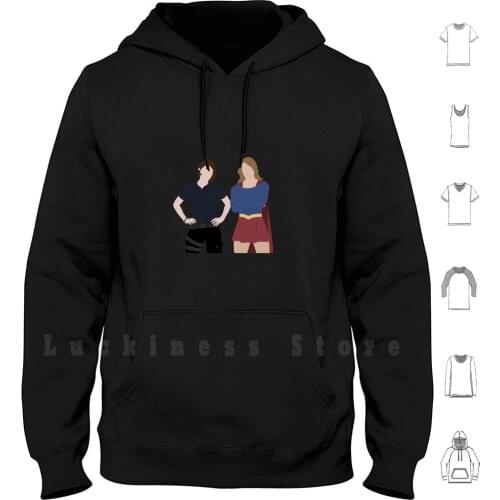 Danvers Sisters Hoodies Long Sleeve Super Kara Alex Danvers Girl