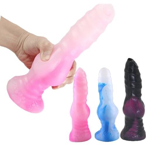 Animal Dildo For Women Masturbation Sex Toys Huge Dog Dildo Silicone Anal Dildos No Vibrators Butt Plug Sex Shop