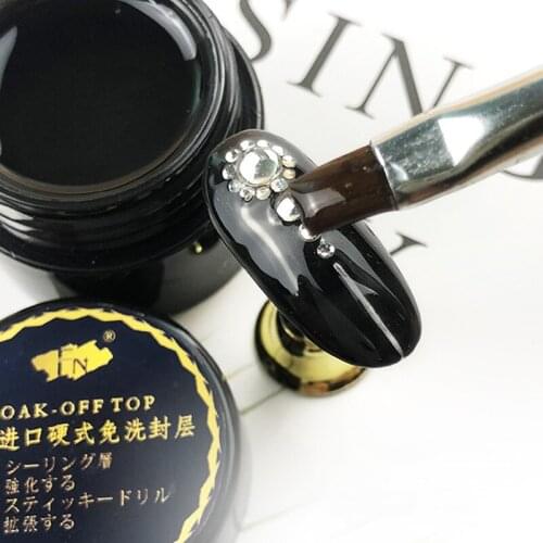 1 piece of top coat UV gel nail polish Sealing glaze Fast drying Hard gel nail polish Multifunctional glue dia nail polish MPwel