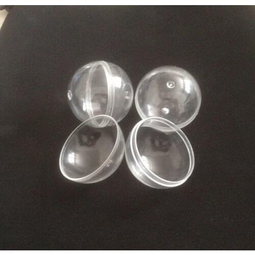 100Pieces/Lot Diameter:28mm Empty Plastic Toy Capsule Egg shell Vending Machine Round Clear Plastic Capsule -Food grade PS