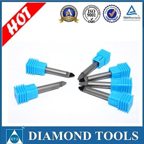 Free shipping cost diamond router bits for granite DPJ0645 15 PCD granite router bits 90