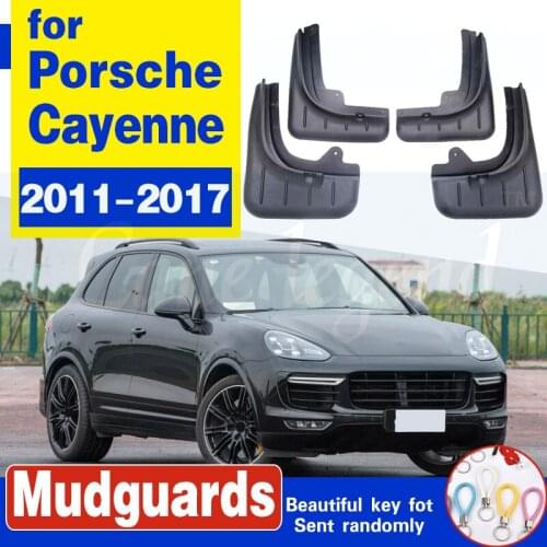 Mud Flaps Splash Guard For Porsche Cayenne 2011-2017 Moulding Mudguard Fender Accessories