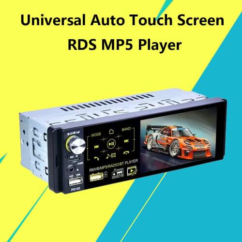 Factory P5130 12V 1 din universal Auto Radio 4.1 inch Touch Screen Multimedia MP5 video Player Car Stereo Bluetooth RDS FM SWC