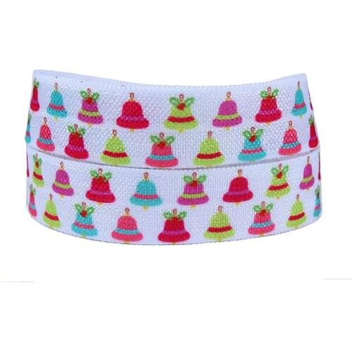 FLRA FOE Beautiful custom fold over elastic submimation