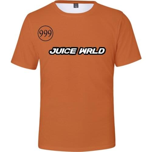 Juice WRLD 3D T-shirt Hip Hop Swag Mens T Shirt Tees Casual Print Top Streetwear Fashion Men Women Short Sleeve JUICE WRLD Tops