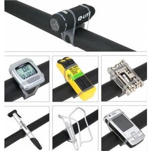 Mobile Phone Holder Silicone Strap High Elastic Mountain Bike Universal Multi-functional Multi-color Optional Stable Wearable