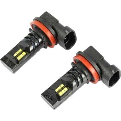 H8 Led H11 9005 HB3 H9 9006 HB4 Car LED Foglight Bulbs 6000K White Auto Fog Lamp Day Running Light