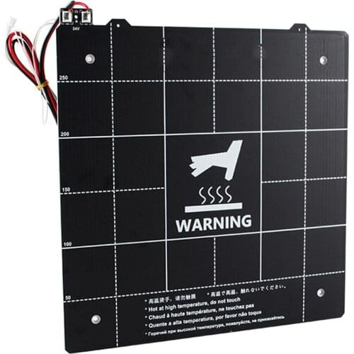 24V Magnetic Magnetic Heatbed Heated Bed Board 300*300mm 3D printer Accessories for CR-10 CR-10S for Wanhao FDM Desktop 9