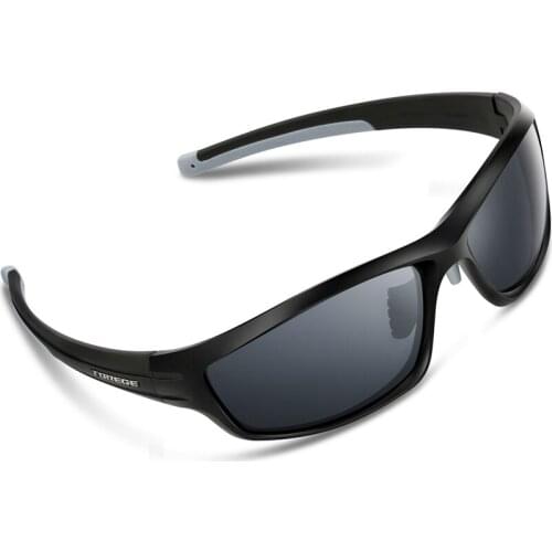 TOREGE 2019 New Unisex Polarized Sunglasses for Man Woman Fashion Eyewear UV400 Protection Reduce Glare Glasses TR90 Frame