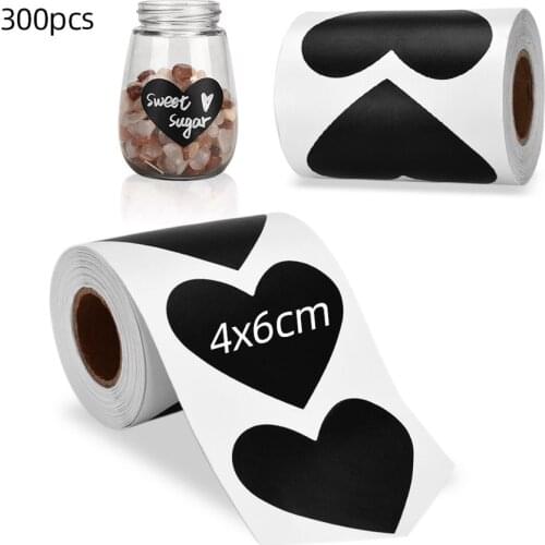 300pcs Spices Stickers Pantry Labels Jars Stickers Kitchen Organizers Storage Containers Jars for Spices Chalkboard Jar Labels