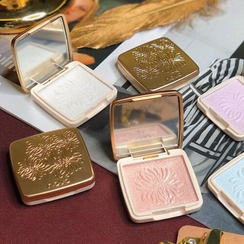 Novo Stereo Repair Yan Brightening Light Highlighter Beginners Beauty Stereo High Light Brighten Shadow Shading Powder Makeup