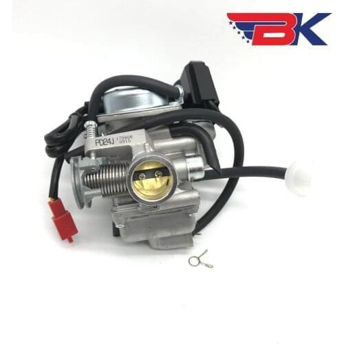 PD24J 24mm Carburetor 125cc 150cc Scooter Roketa SUNL For Honda GY6 4 Stroke Carb