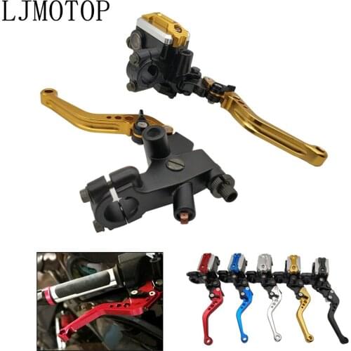 Clutch Pump Lever Motorcycle Hydraulic Master Cylinder Accessories 7/8" CNC For Suzuki SFV650 SV650 TL1000S 600 KATANA