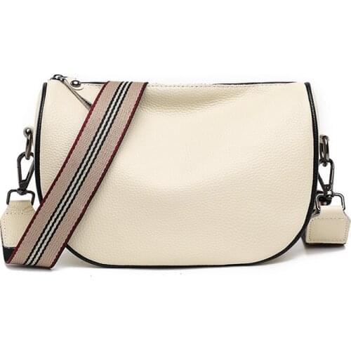 Natural Genuine Leathe Women Shoulder Bags High Quality Soft Cowhide Womens Handbags Womens bag Fashion Female Messenger Bags