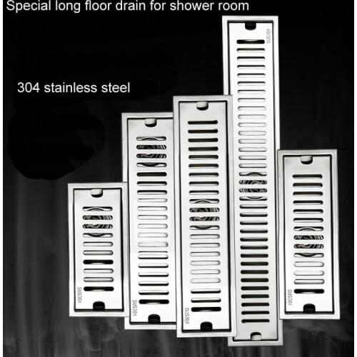 304 stainless steel lengthening and thickening deodorizing floor drain