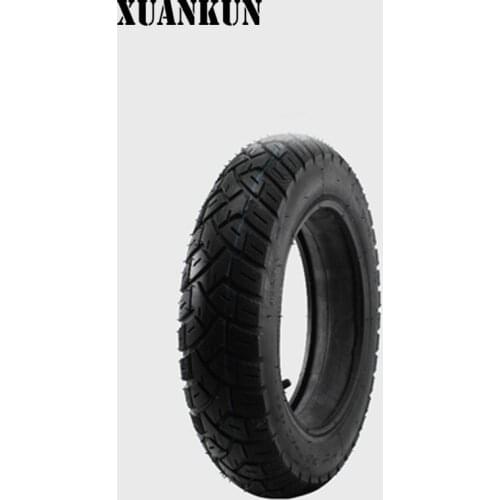 XUANKUN Motorcycle Tire 3.00-10 300-10 Electric Motorcycle Tire Tubeless Tires
