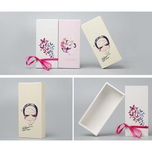 Drawer Kraft wig Packaging Paper Box,kraft drawer gift box,cosmetic perfume bottle packaging box beautiful New design Large size