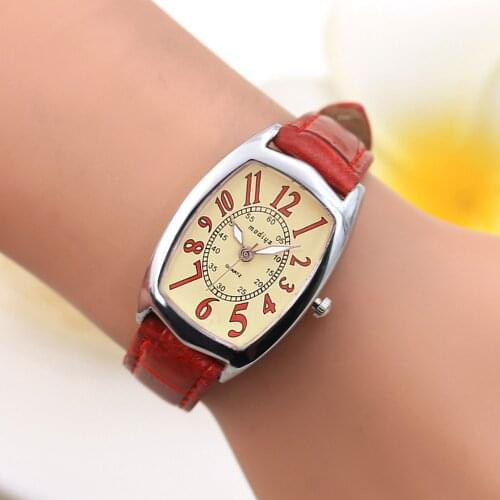 YPAY Ladies Watch With Leather Strap
