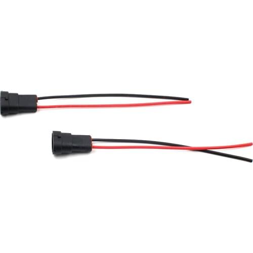 10x H8 H9 H11 880 881 Wiring Harness Socket Car Wire Connector Cable Plug Adapter for HID LED Foglight Head Light Lamp Bulb