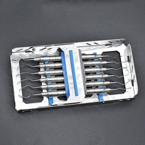 6pcs Dental Calculus Scaler Ttains Calculus Remove Tool Remover Tooth Stains Tartar Tool scaling Instrument Dental Lab Equipment