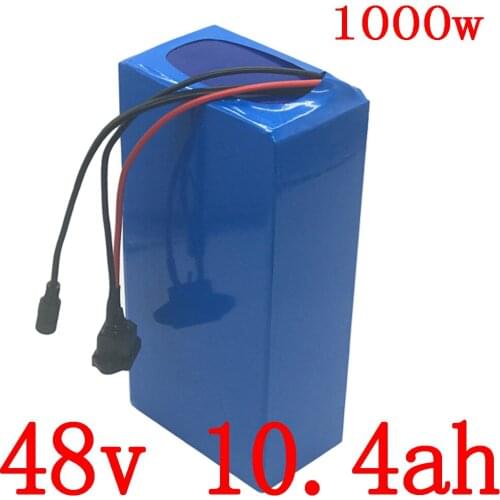 48V 10AH battery pack 48V 10AH electric bike battery 48V500W 750W 1000W lithium ion battery 48V scooter battery free customs tax