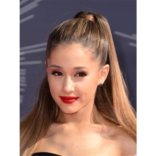 Ariana Grande Pre-Printed 11CT Cross Stitch Embroidery Patterns DMC Threads Needlework Knitting Handicraft Painting Package