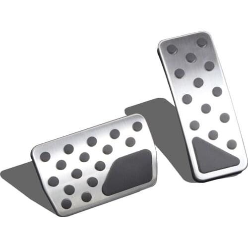 For Jeep Grand Cherokee Compass Liberty Patriot Dodge Journey JCUV Durango Fiat Freemont Car Fuel Brake Pedal Cover Accessories