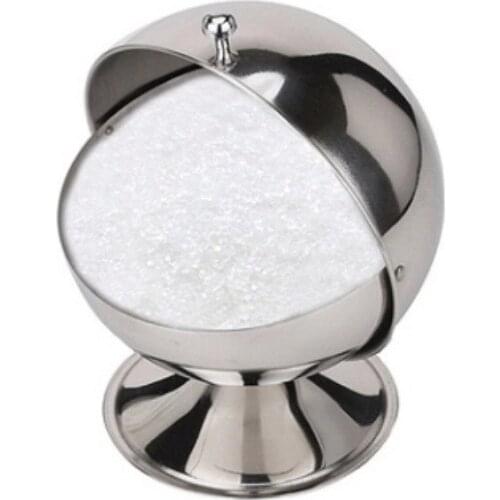European type high-grade stainless steel spice jar salt cans creative seasoning box condiment sugar bowl