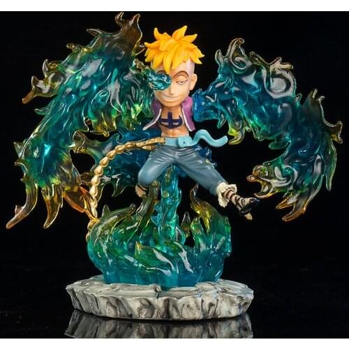 One Piece Figure Whitebeard Pirates Phoenix Marco Model Toys