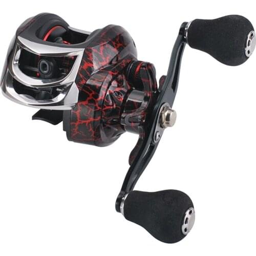 Lizard Light Baitcasting Fishing Reel 18 +1BBs Magnetic Brake System 10KG Drag Freshwater High Speed Coil Pesca