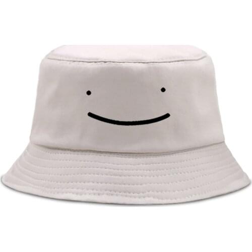 2021 Dream Smp Harajuku Summer Hat Women Men Panama Bucket Cap The Design Flat Visor Fashion Korean Wave Fisherman Hats
