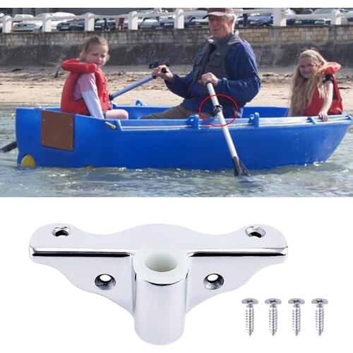 Boat Row Lock Oarlock Support Bracket Oar Sockets Universal Fit Marine Yacht Accessories