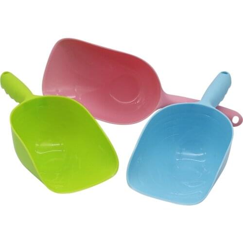 Pet Food Spoon Pet Dog Puppy Cat Bird Ferret Rabbit Feeder Scoop Shovel Spade Dishes ToolPet Supplies Environmental Plastic