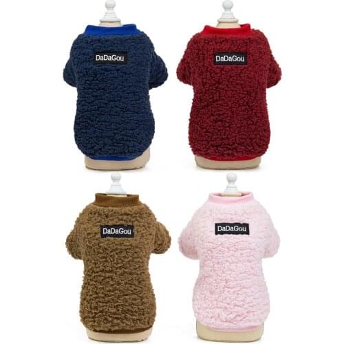 Fashion Dogs Coat Pet Dog Clothes Winter Autumn Dog Jacket Clothing Costume For Small Puppy Dogs Cats Outerwear wholesale