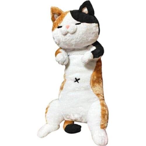 New cartoon cat doll lovely soft kitten plush toy sleeping pilow decoration for girl chilren birthday gift 33inch 85cm DY50840