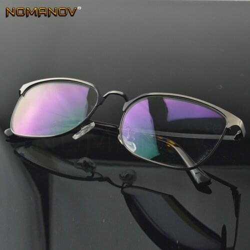 Custom Made Optical Prescription Glasses Photochromic Classic Large Titanium Alloy Full-rim Frame Myopia Short Sight Reading