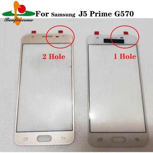 10Pcs\lot For Samsung Galaxy J5 Prime G570 G570F G570DS G570Y LCD Front Touch Screen Glass Outer Lens Panel Replacement